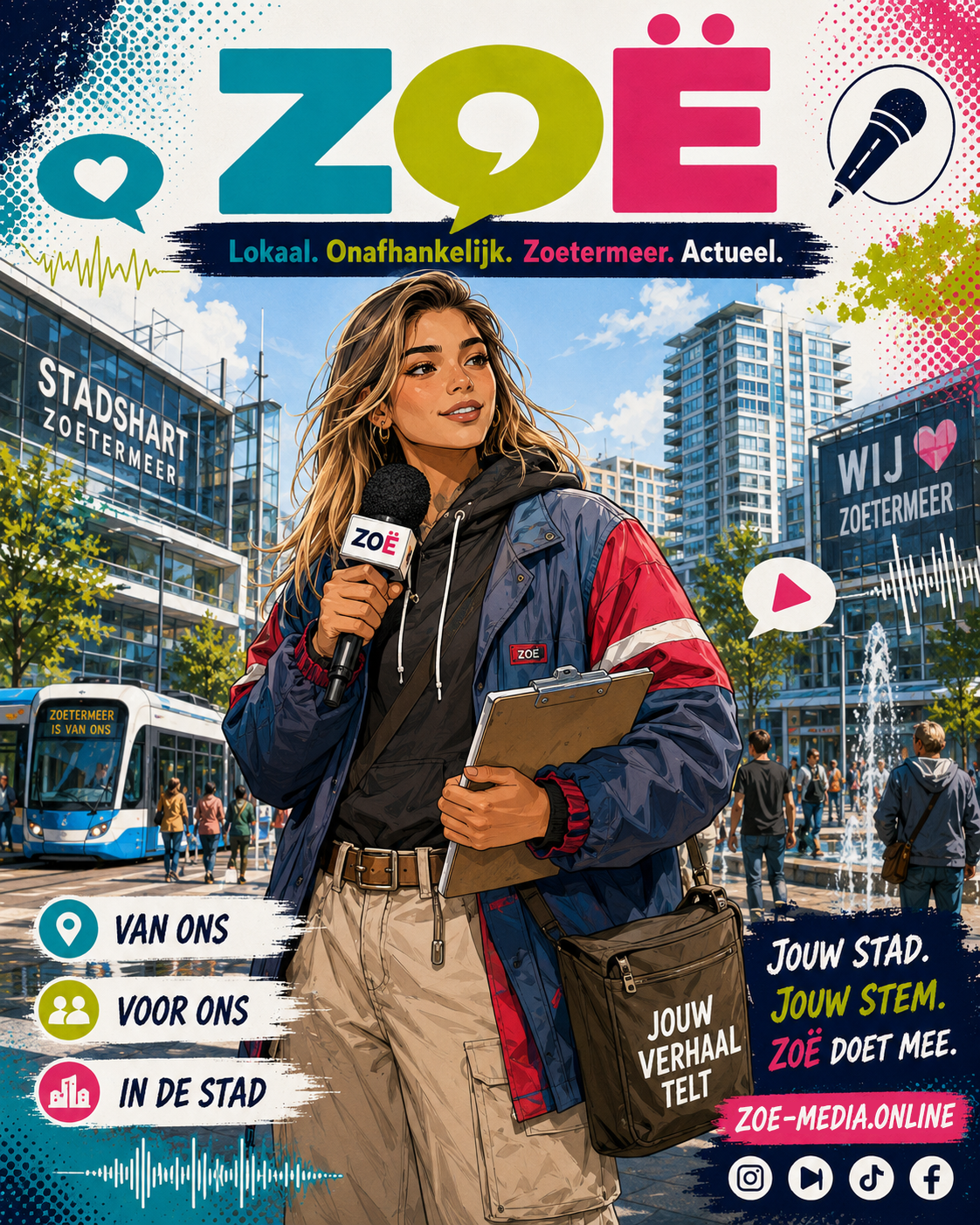 ZOË, het zusterplatform voor lokale media uit Zoetermeer.